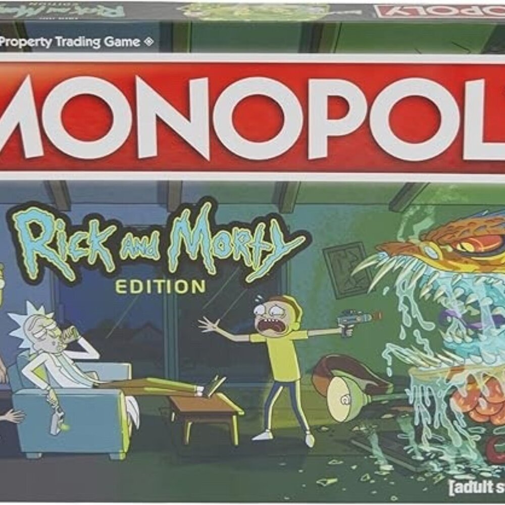 MONOPOLY RICK AND MORTY EDITION BRAND NEW